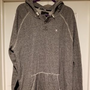 Hurley grey 2XL hooded sweater